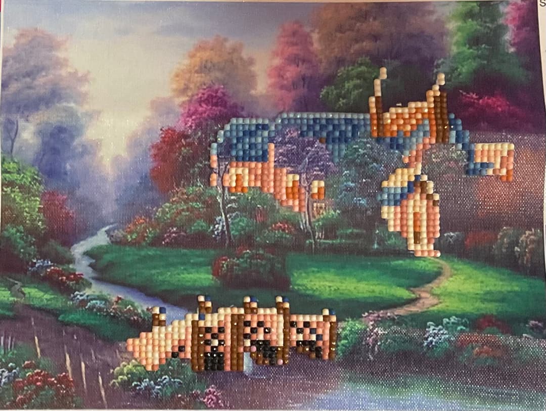 Cottage Scene (Part-Drill)