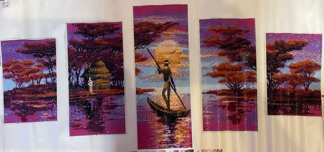 Boat Scene (Multi Piece)